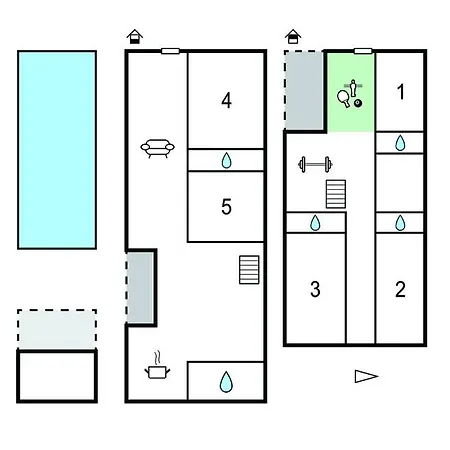 Σπίτι διακοπών Pet Friendly In Mandre