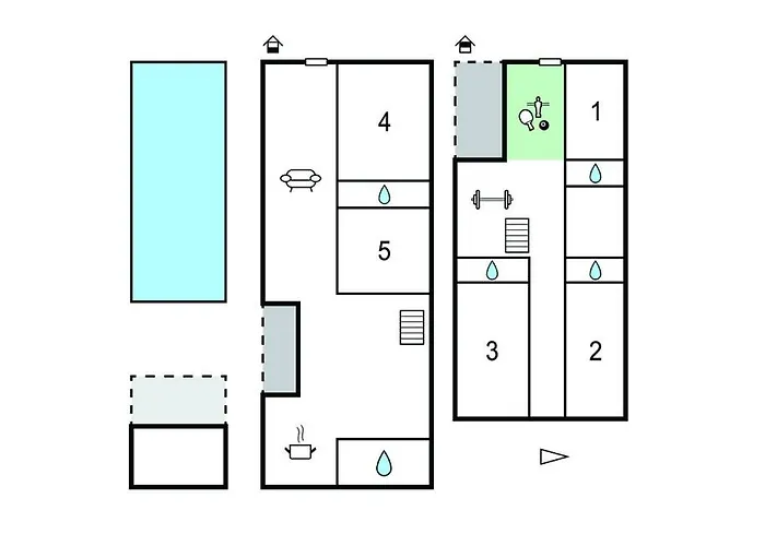 Дом отдыха Pet Friendly In Мандре